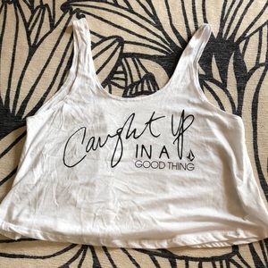 Volcom crop tank top
